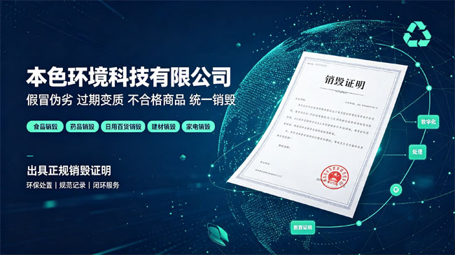 阜阳化妆品销毁处理